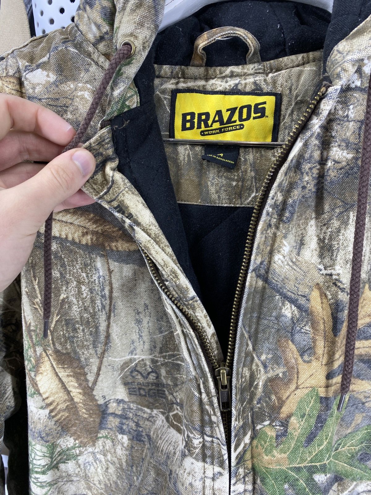 Other Vintage Detroit Jacket Real Tree Mossy Oak Denim Jacket Size US M / EU 48-50 / 2 - 4 Thumbnail