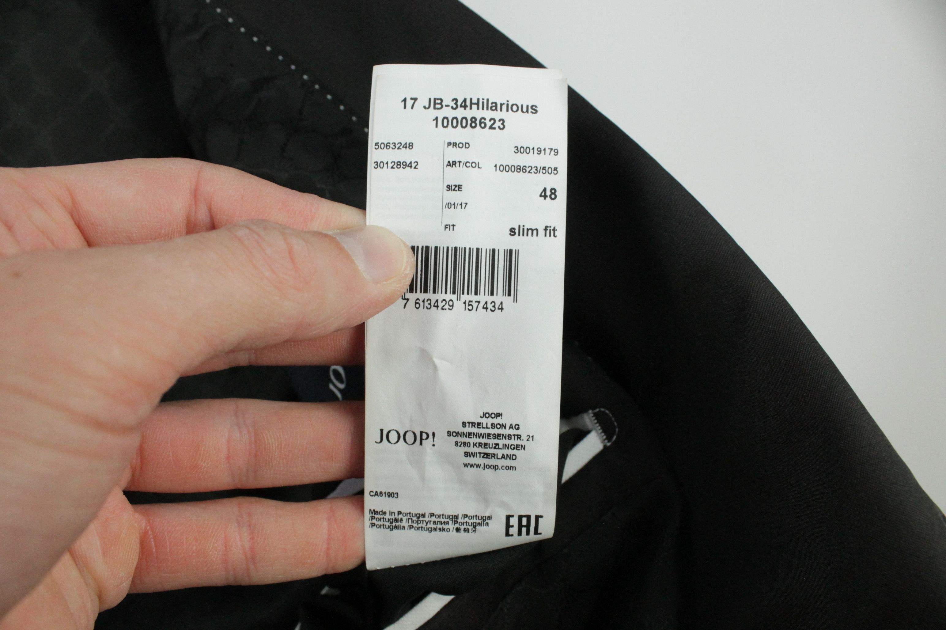Joop! Joop! Slim Fit Velvet Hilarious Bordeux Blazer Jacket Size US M / EU 48-50 / 2 - 13 Thumbnail