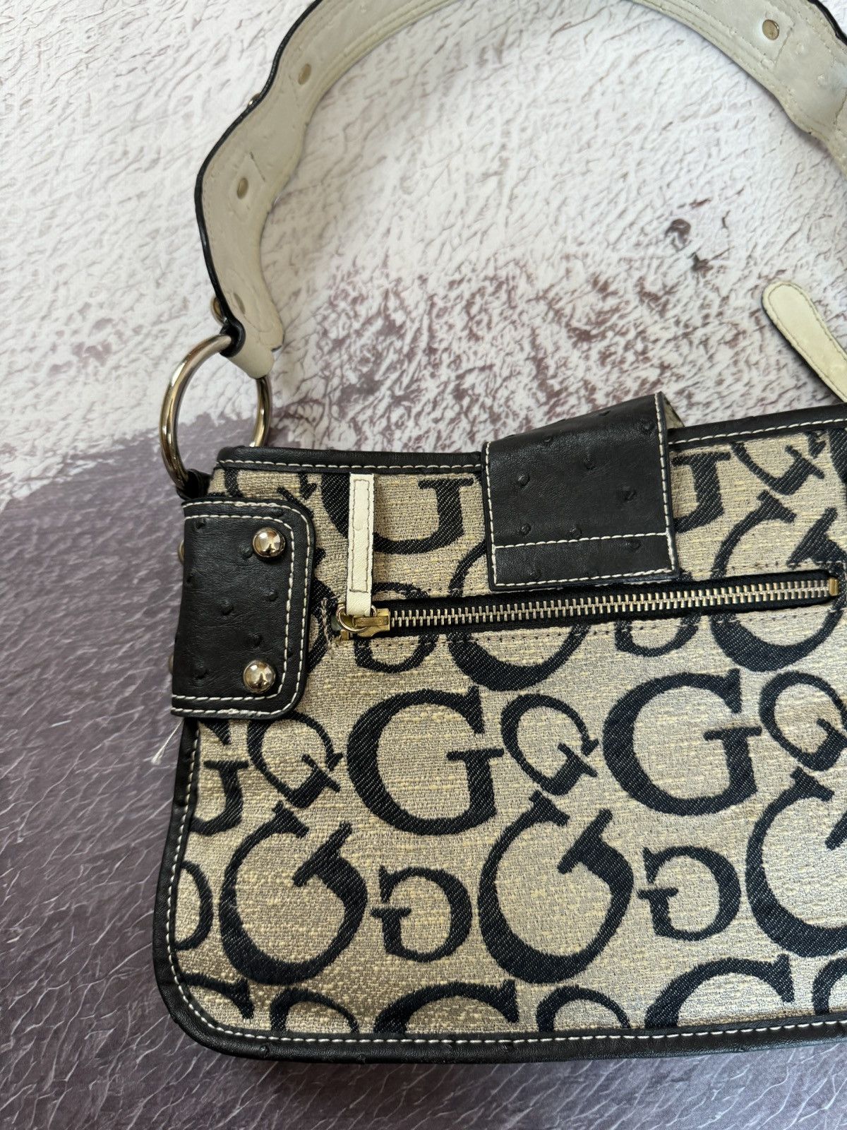 Guess Guess Vintage monogram Women shoulder hand Bag Size ONE SIZE - 14 Thumbnail