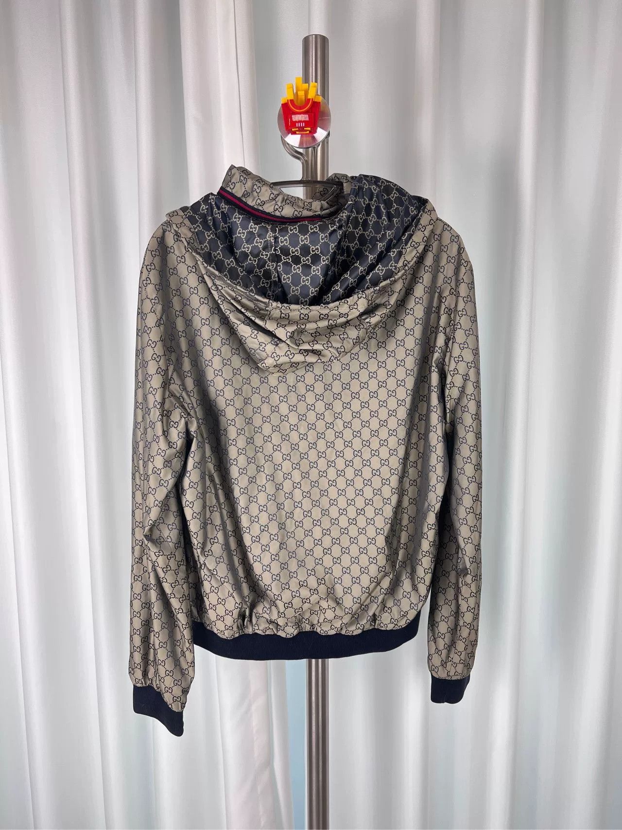 Gucci Gucci GG Monogram Hooded Zip-Up Windbreaker Size US M / EU 48-50 / 2 - 2 Thumbnail