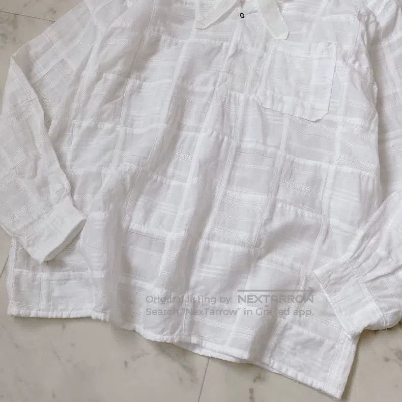 Kapital Kapital Bow lace pullover cotton shirt Size US XS / EU 42 / 0 - 2 Thumbnail