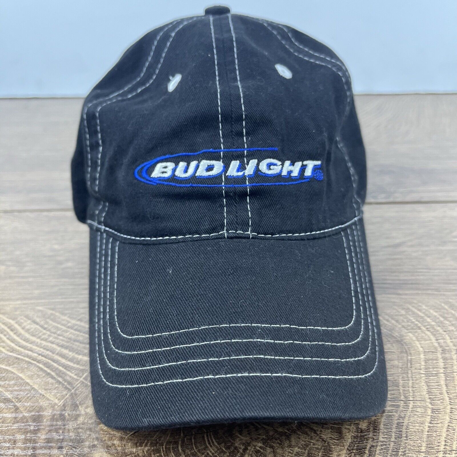Other Bud Light Hat Bud Light Baseball Hat Black Adjustable Hat Bl Size ONE SIZE - 3 Thumbnail