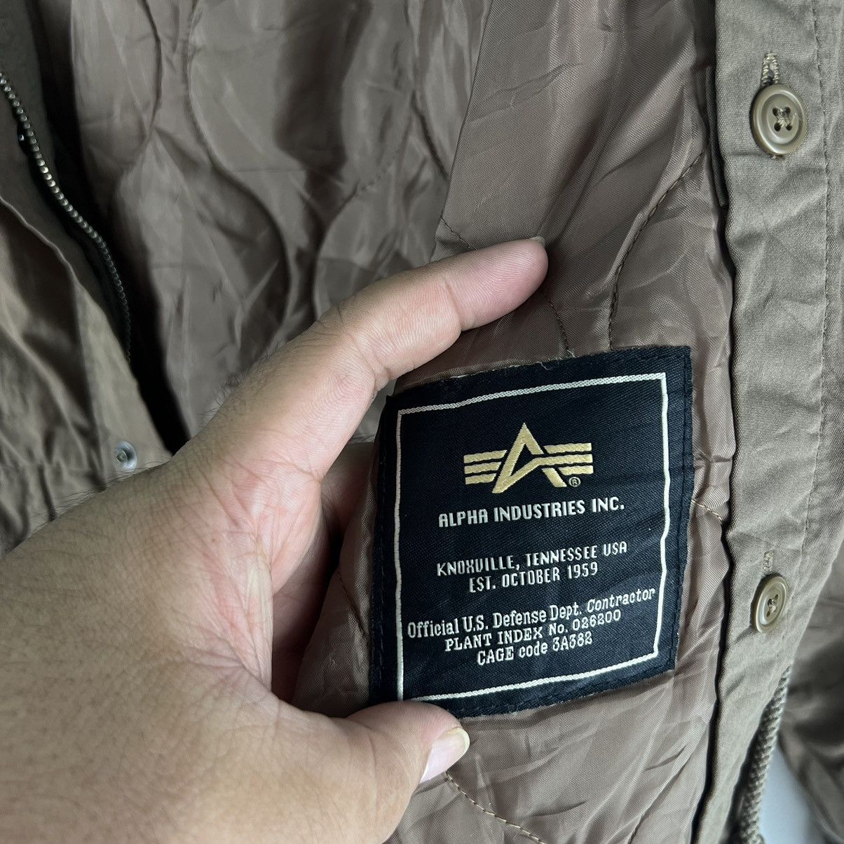 Alpha Industries 🔥VINTAGE BIKER JACKET MILITARY MHL ALPHA INDUSTRIES Size US M / EU 48-50 / 2 - 12 Thumbnail