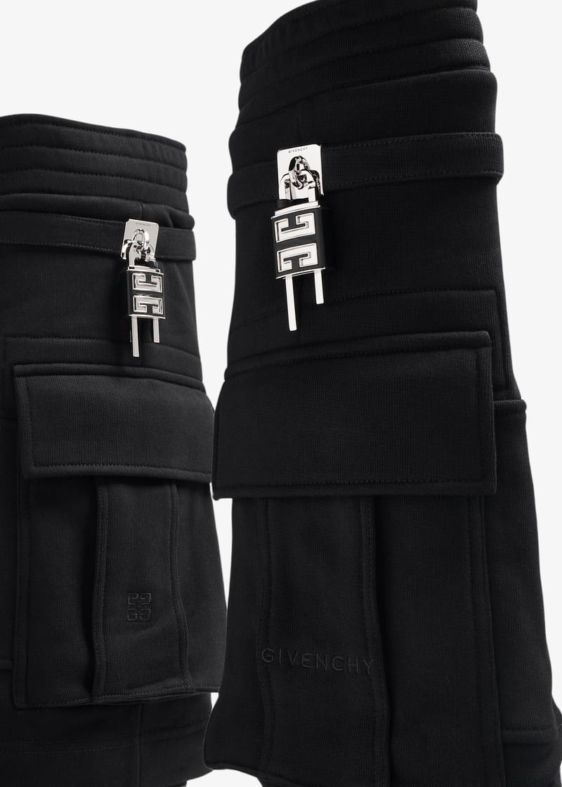Givenchy o1w1db10525 Shark Lock Cowboy Boots in Black Size US 6 / IT 36 - 2 Thumbnail