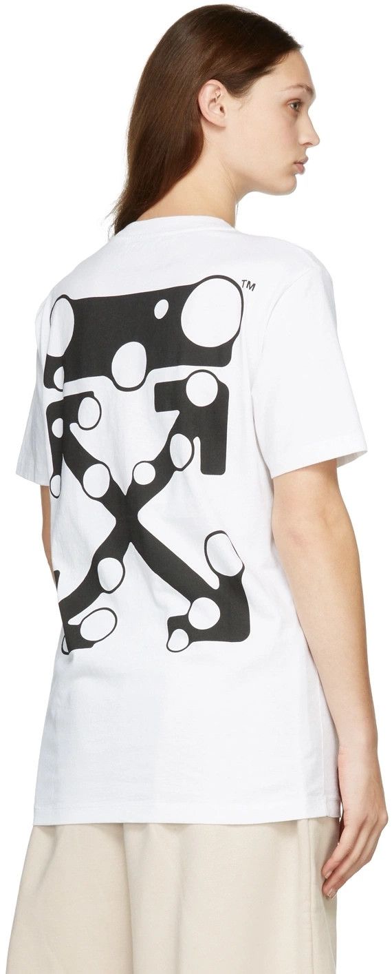 Off-White White Bubble Arrows Logo T-Shirt Size US XS / EU 42 / 0 - 6 Thumbnail