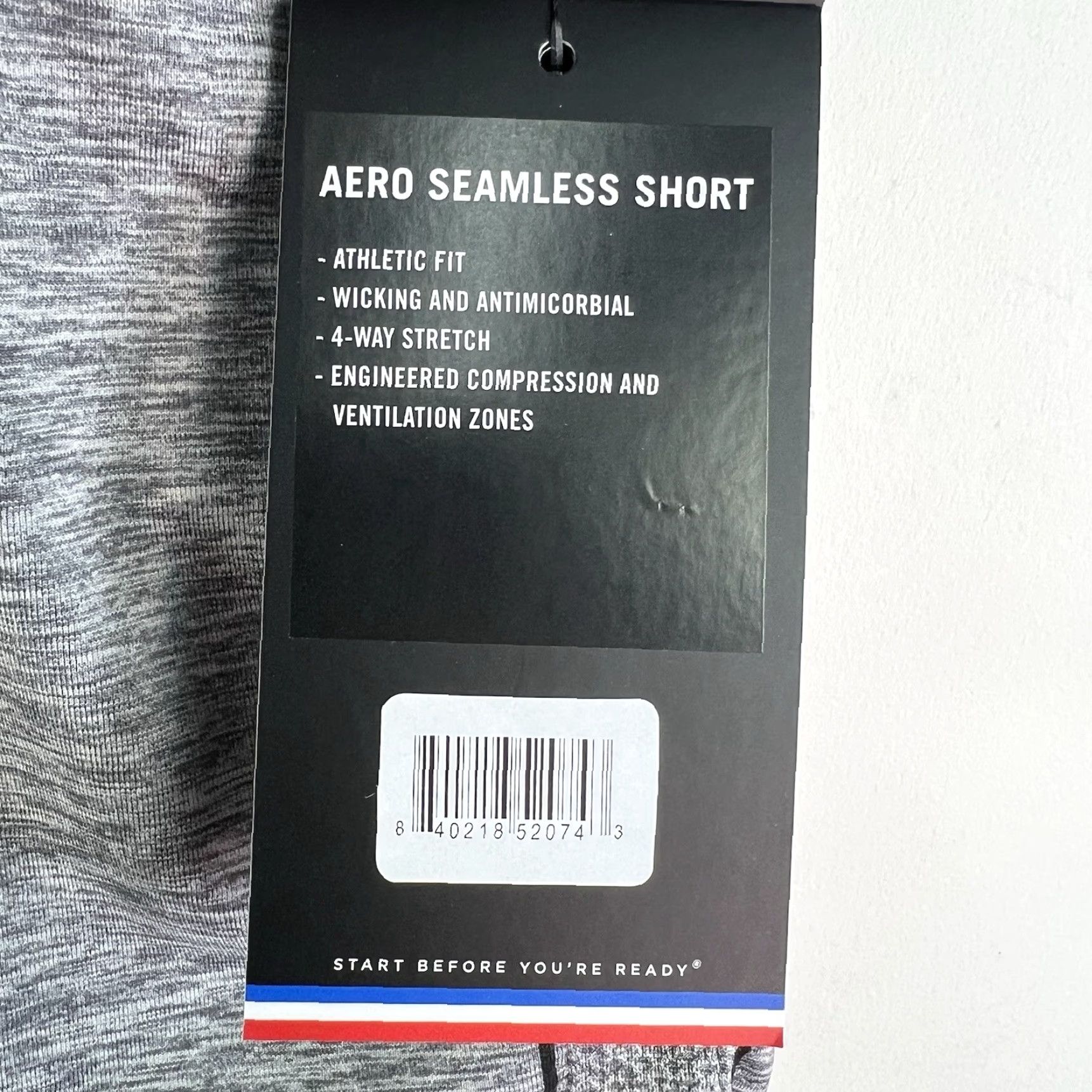 Vintage FOURLAPS Aero Seamless Shorts Tights Women's Size XS/S 4 Laps Gray 21X6 Size 28" / US 6 / IT 42 - 4 Thumbnail