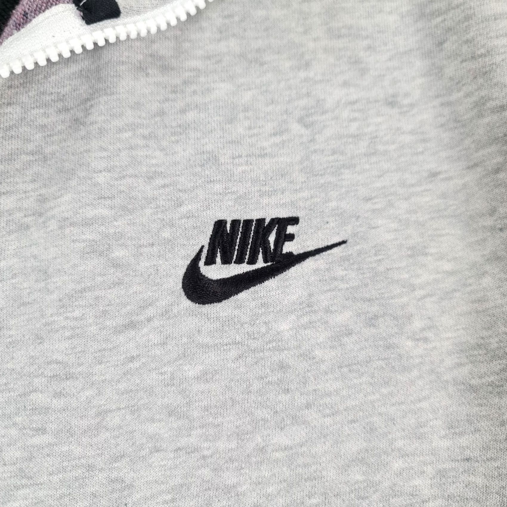 Nike Nike Mens Sweatshirt Grey XL Quarter Zip Big Logo Sweatshirt CZ9948 050 Size US XL / EU 56 / 4 - 6 Thumbnail
