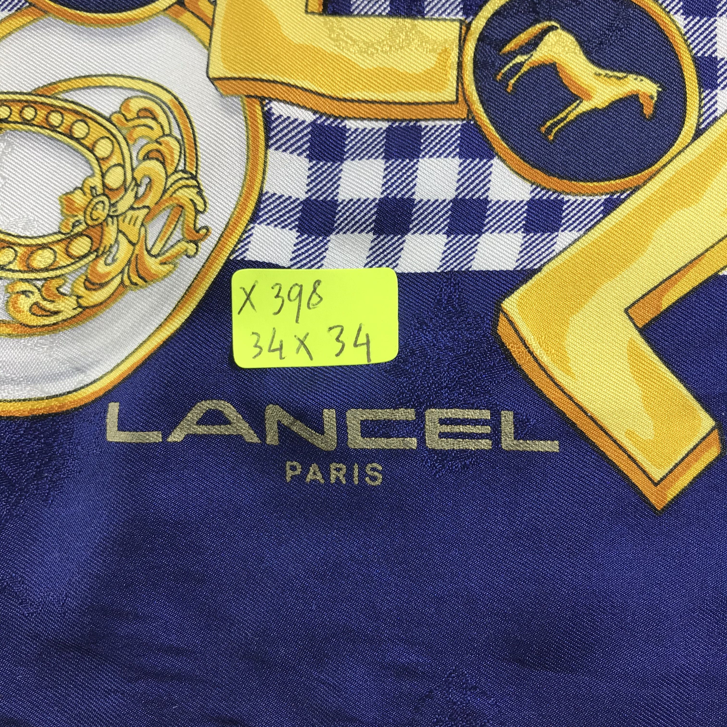 Lancel Vintage Lancel Silk Scarf Size ONE SIZE - 7 Thumbnail