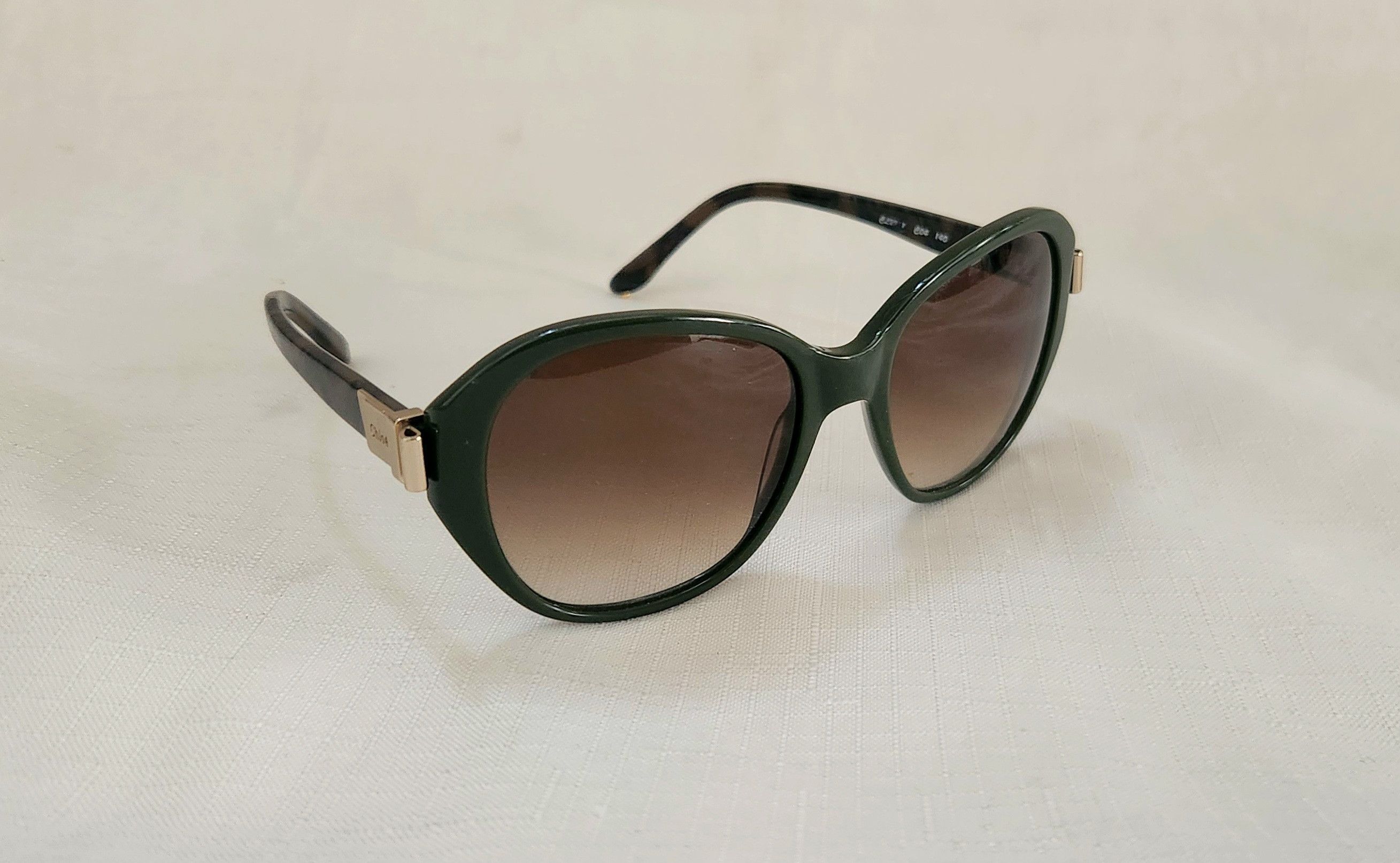 Chloe Chloe Green Brown Gradient Frame Sunglasses CL 2261 C04 140 Size ONE SIZE - 2 Thumbnail