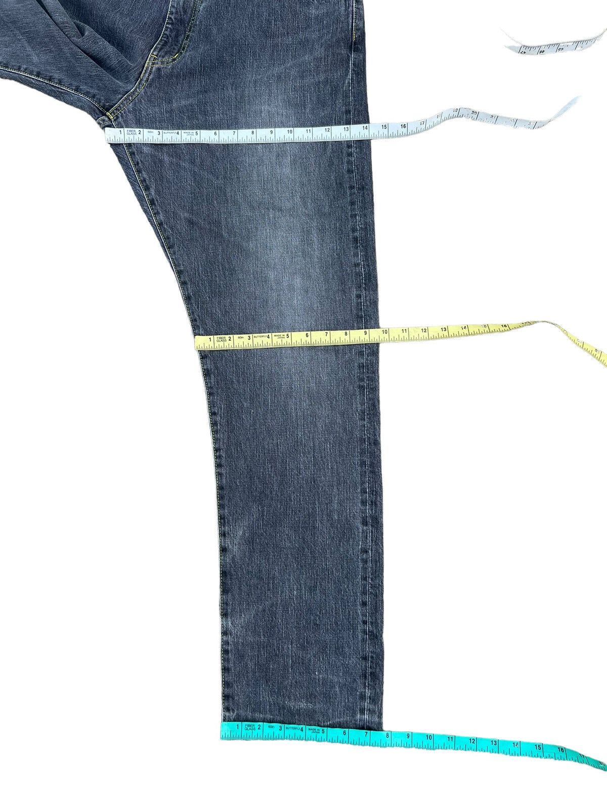 Swagger Vintage Swagger Japan Fade Black Denim Selvedge Jeans Size US 34 / EU 50 - 4 Thumbnail