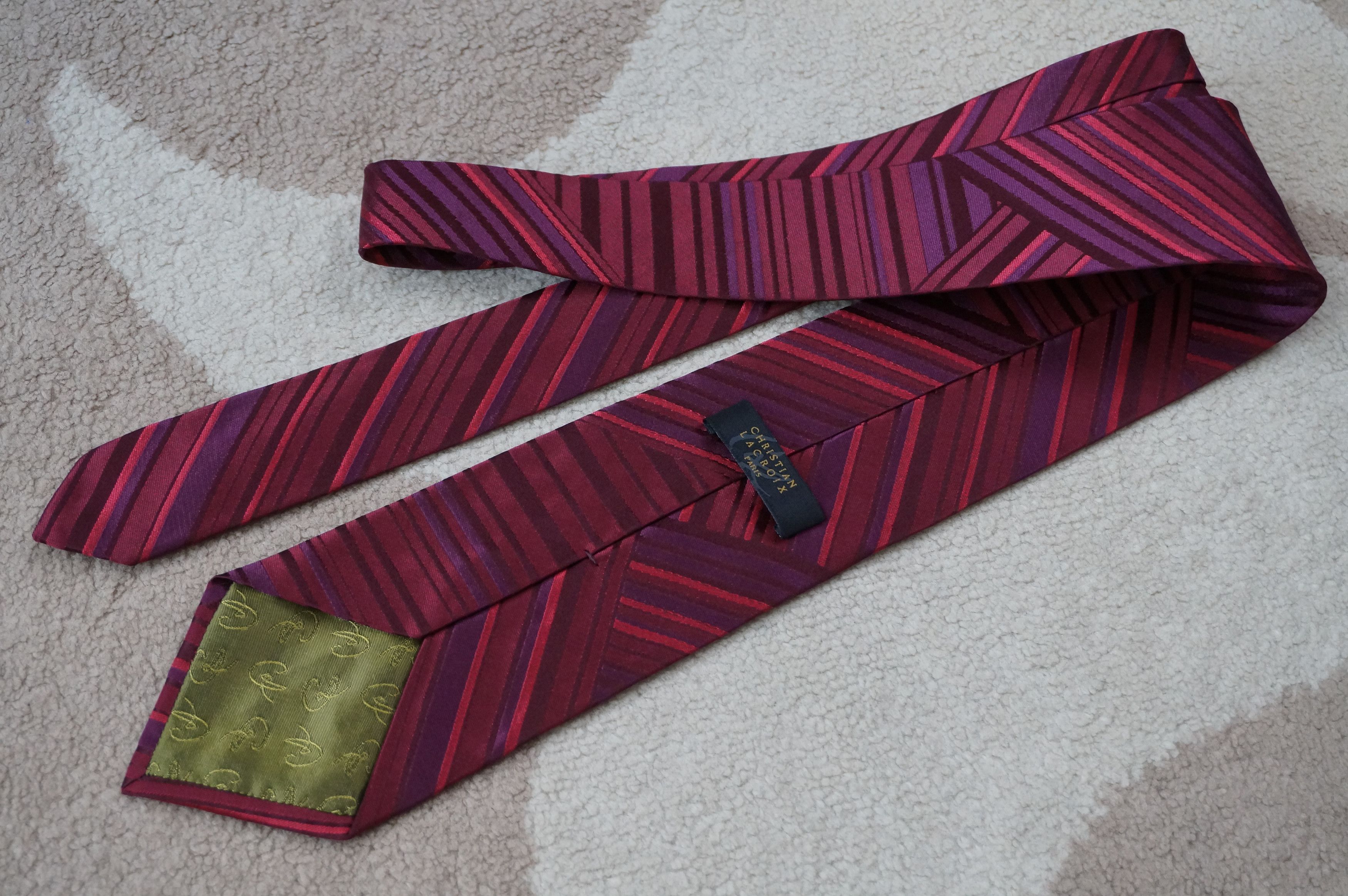 Christian Lacroix Christian Lacroix Silk Tie. Made in Italy Grailed