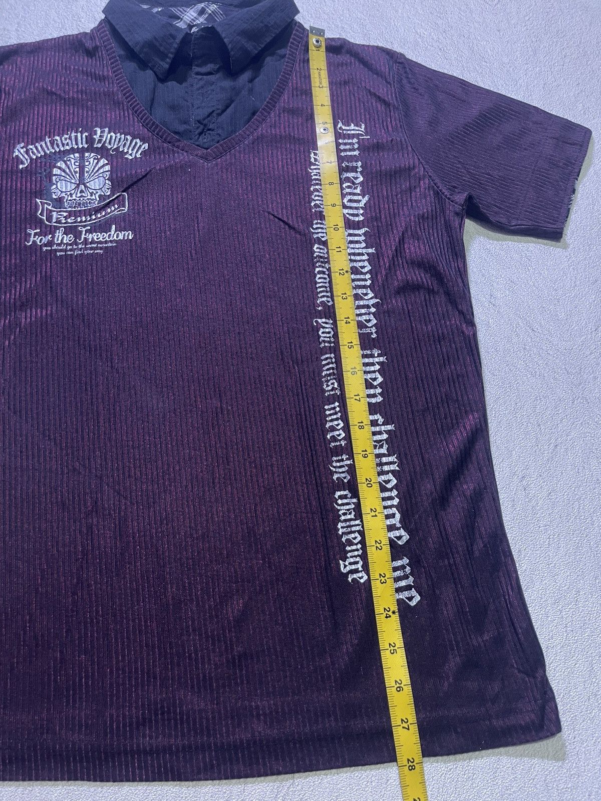 Japanese Brand Y2K MIND GAMES short sleeve tshirt Size US M / EU 48-50 / 2 - 8 Thumbnail