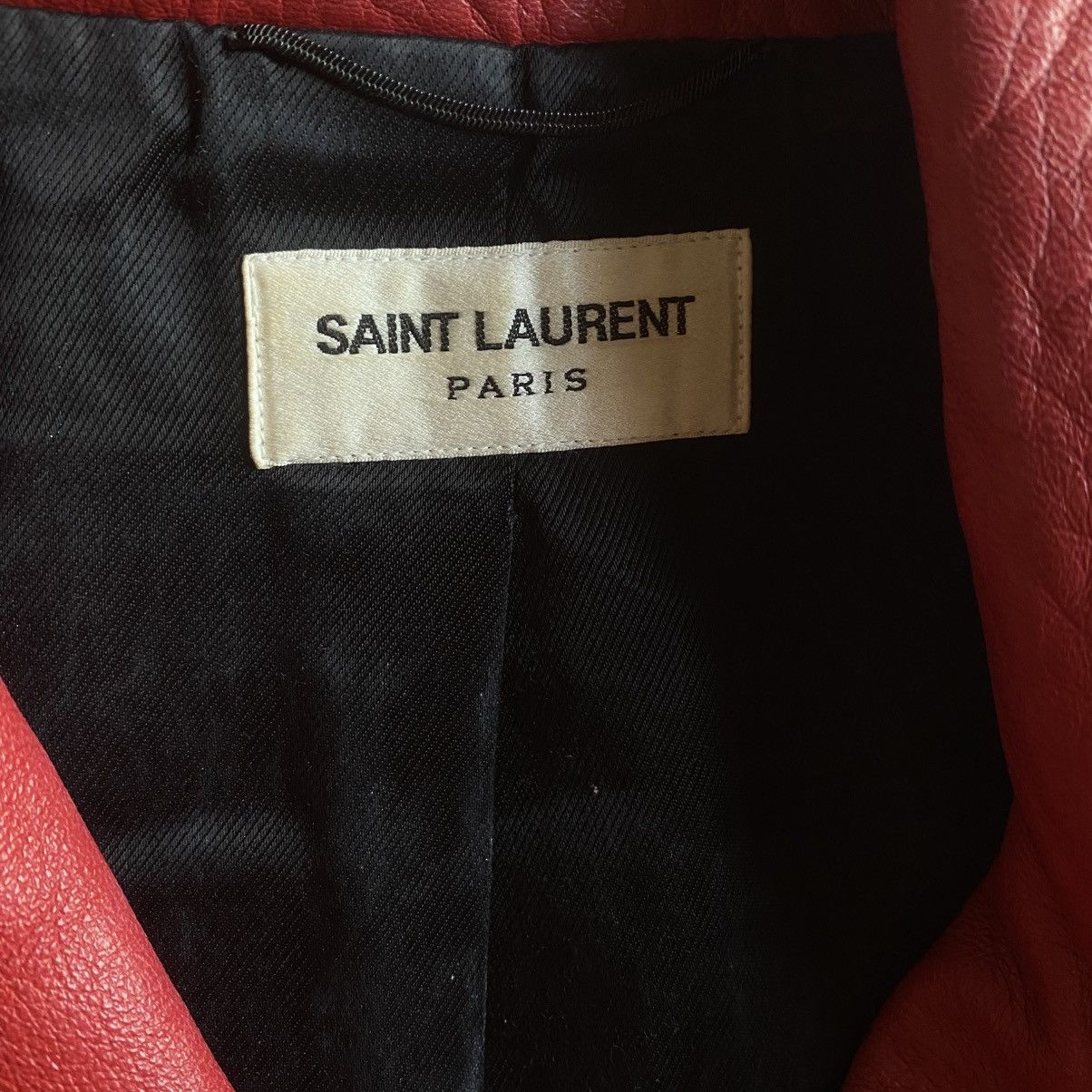 Saint Laurent Paris Fall16 Saint Laurent Biker Jacket Size XS / US 0-2 / IT 36-38 - 8 Thumbnail