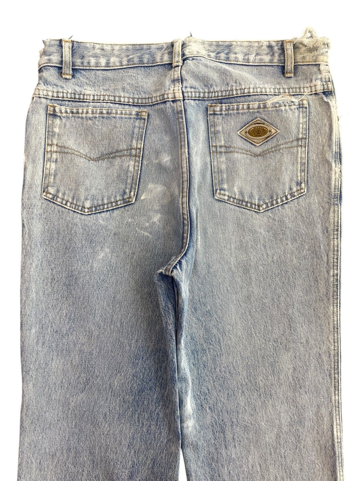 Other Japanese Brand Acid Blue Wash Style Loose Jeans Size US 32 / EU 48 - 4 Thumbnail