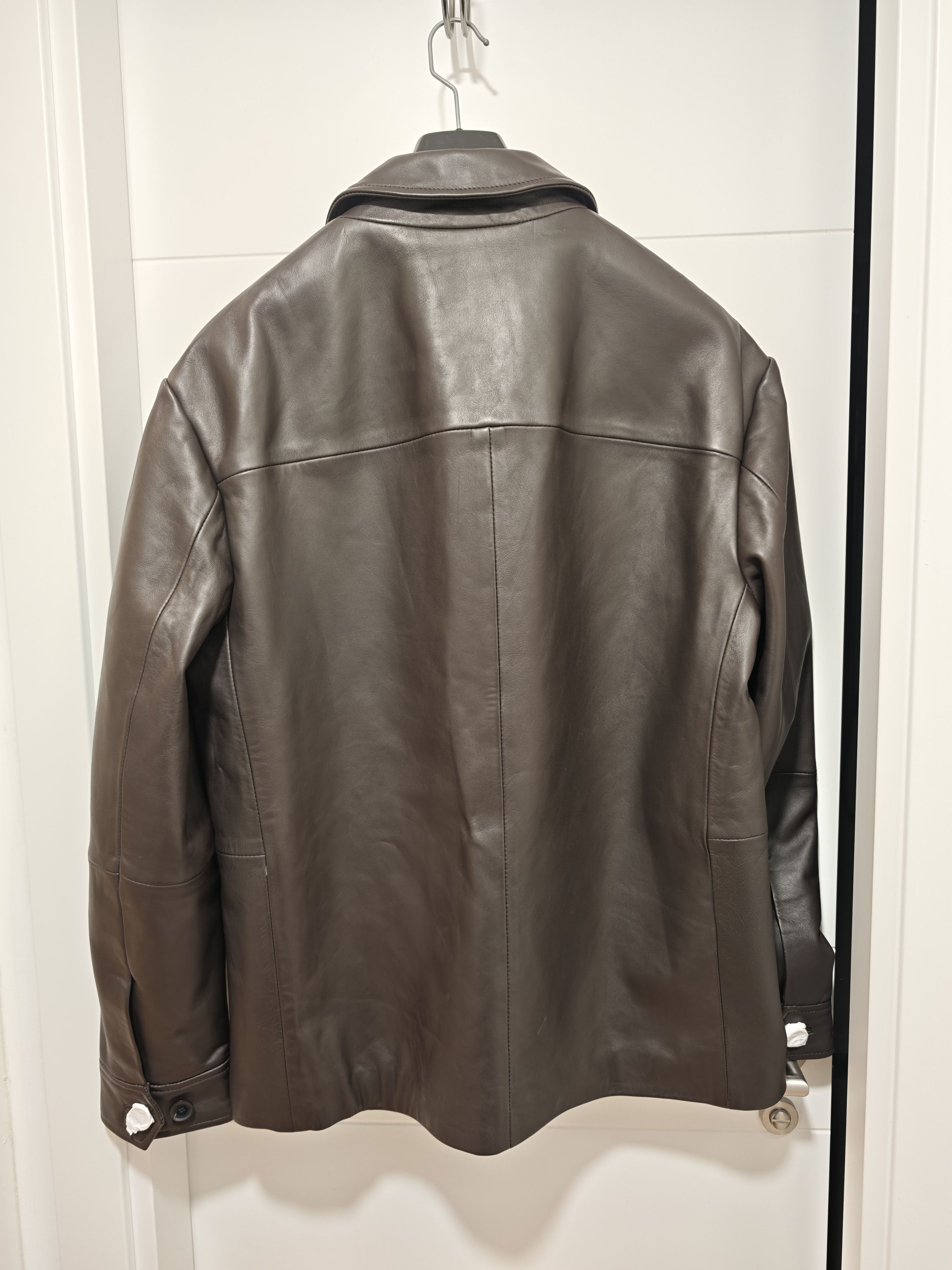 Zara ZARA - Leather Jacket - Size M Size US M / EU 48-50 / 2 - 4 Thumbnail