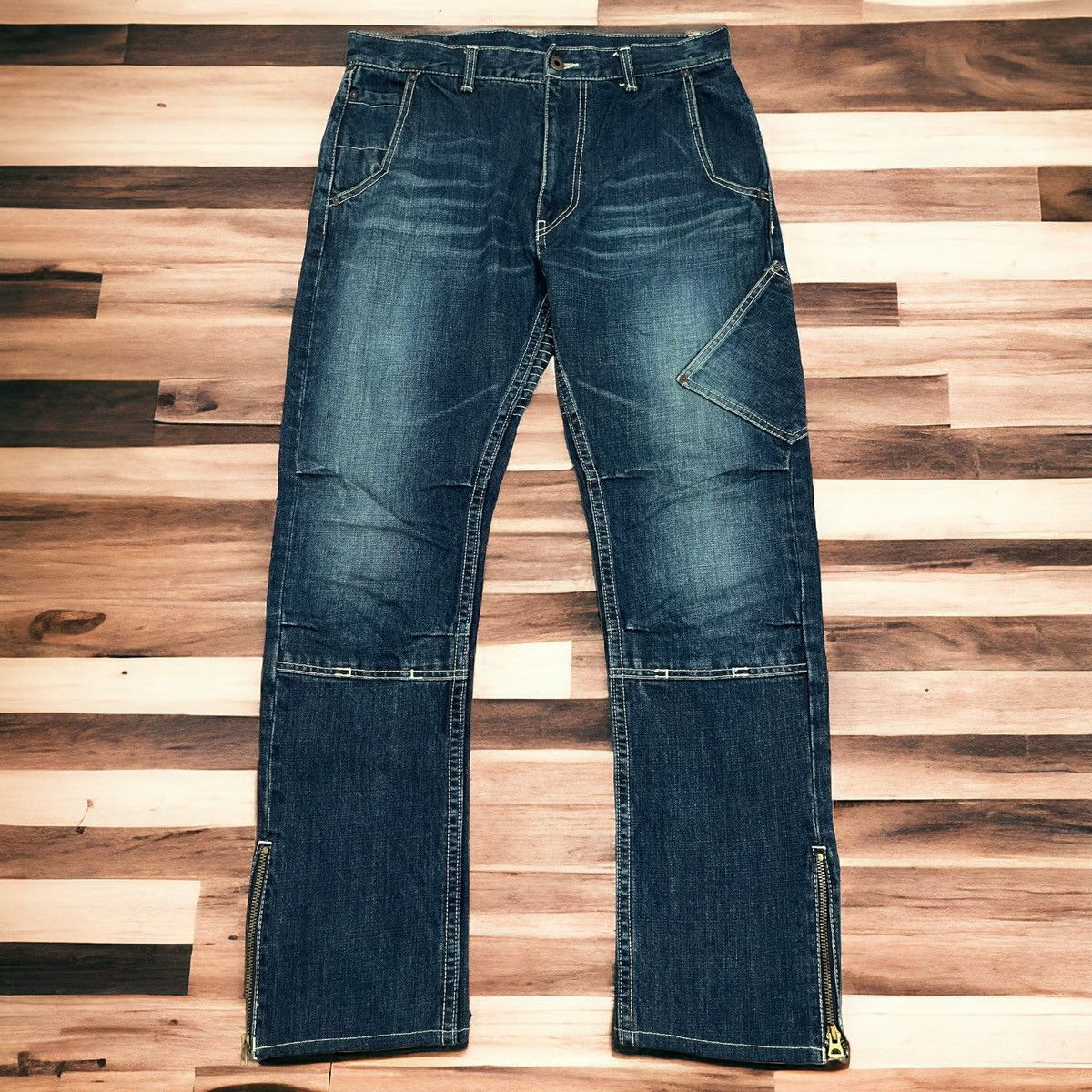 image of Kapital x Vintage Japanesebrand Laf Jeans in Blue, Men's (Size 33)