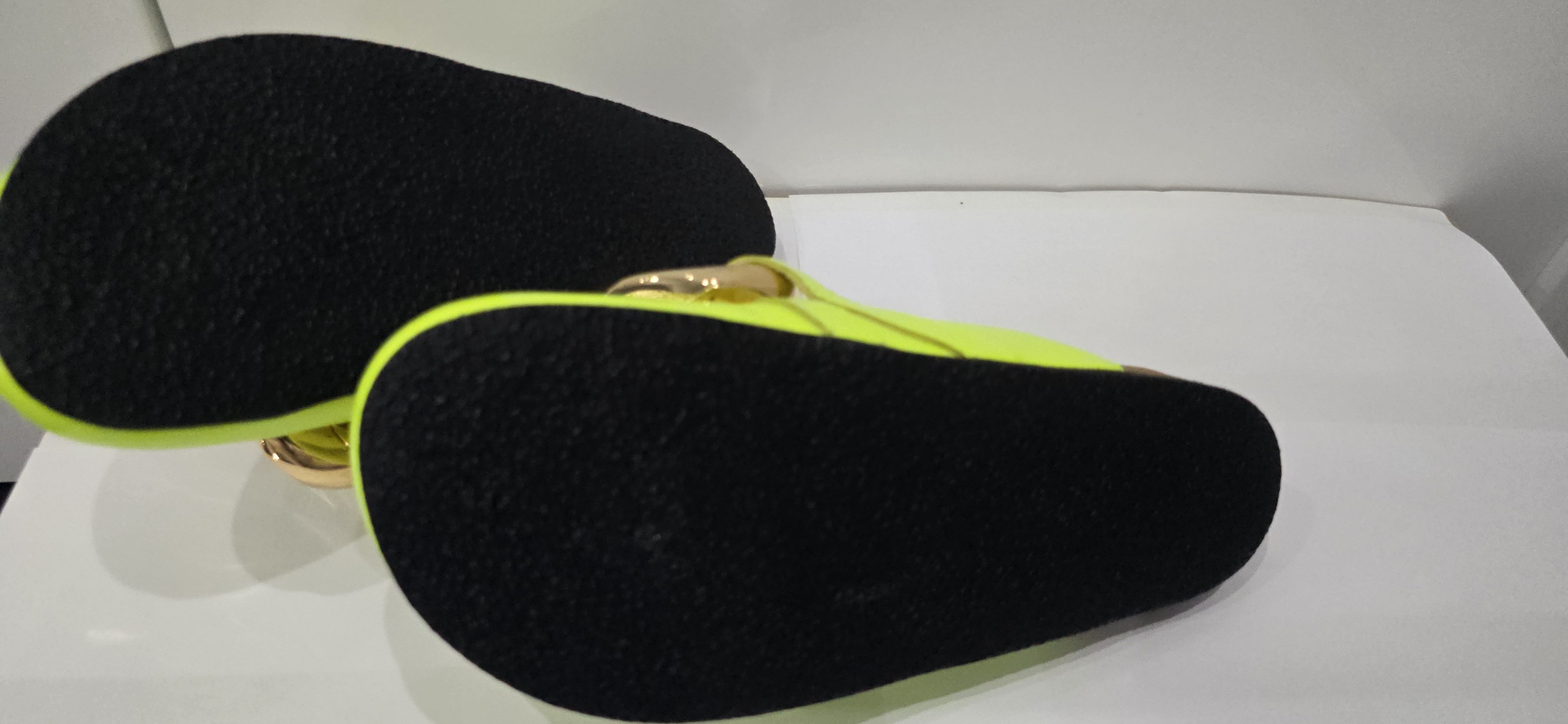 JW Anderson Chain Loafer Mule Neon Green Leather Authentic RRP $595 Size US 6 / IT 36 - 8 Thumbnail