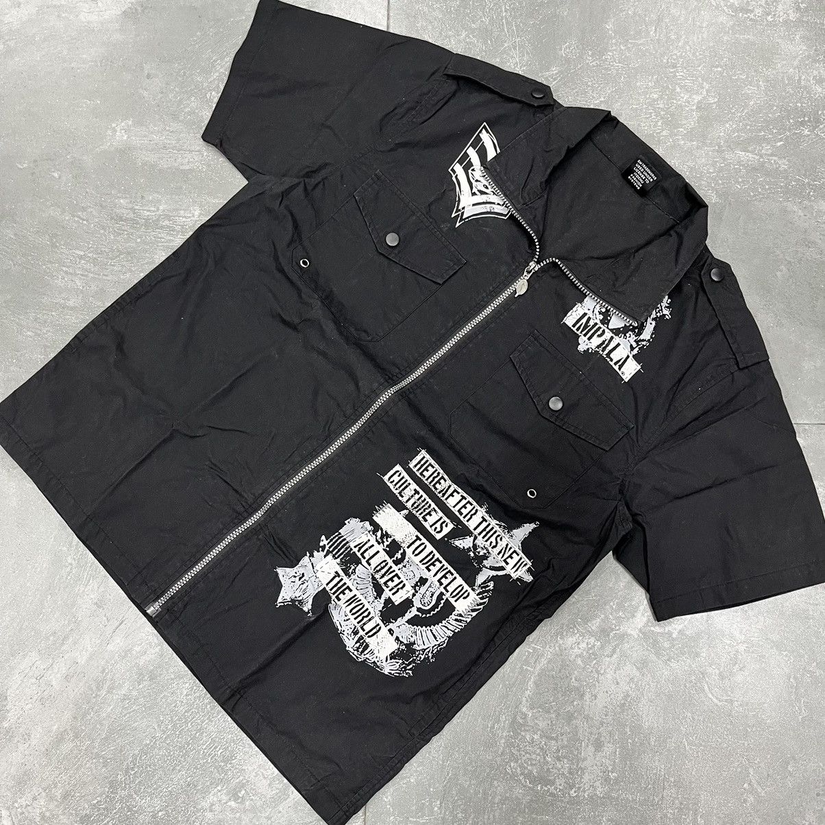 Japanese Brand Impala Poem Shirt Size US L / EU 52-54 / 3 - 3 Thumbnail
