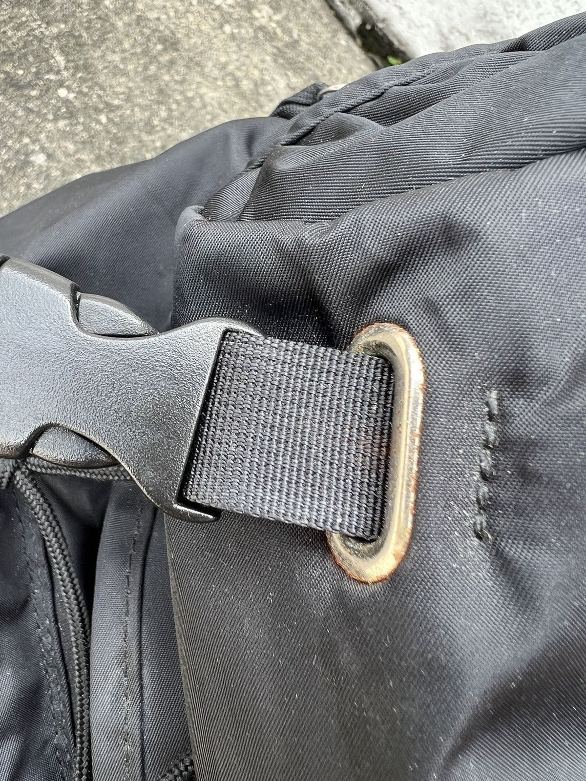 Vintage SAZABY Japan Black Backpack
