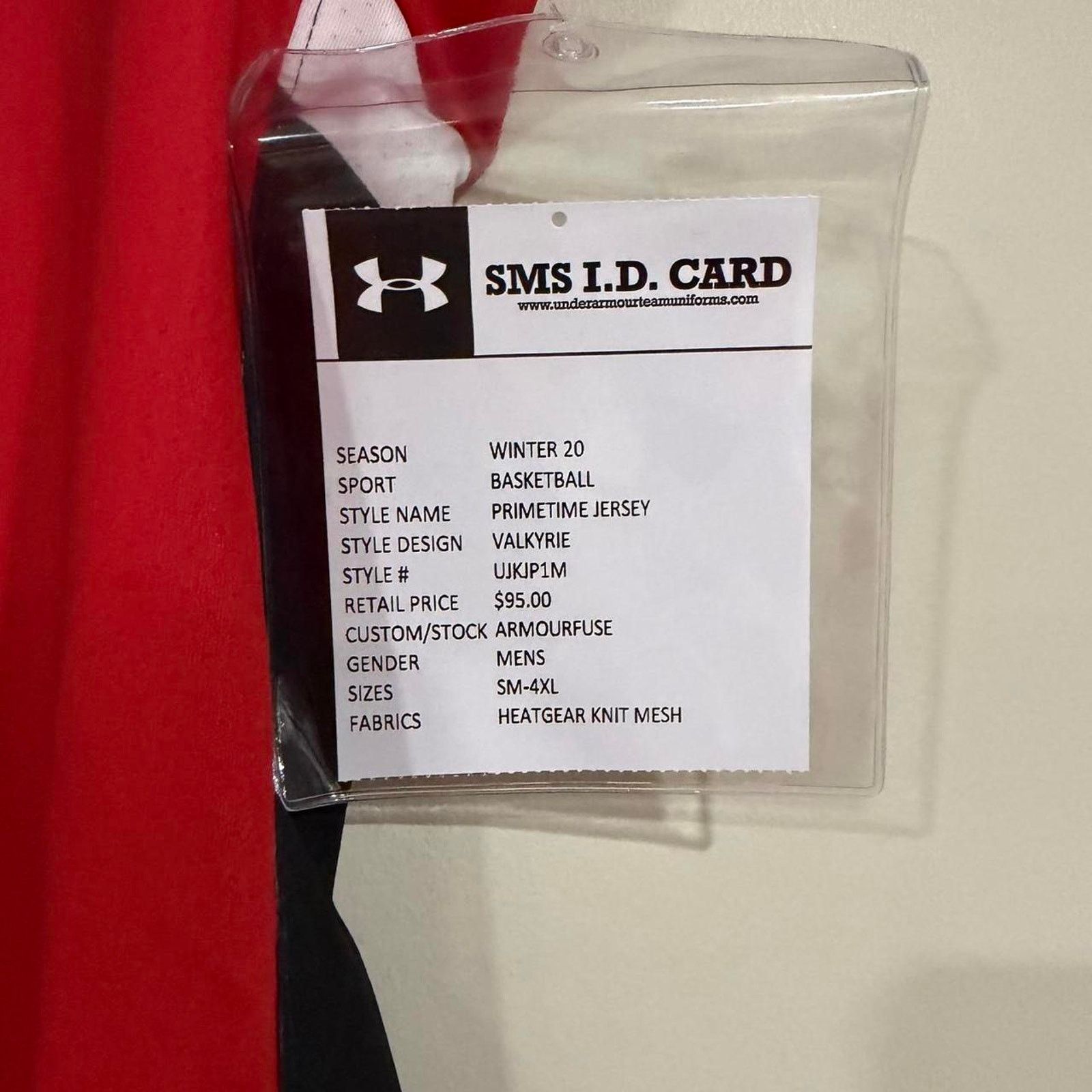 Under Armour Texas Tech Under Armour Basketball Jersey Size US M / EU 48-50 / 2 - 7 Thumbnail