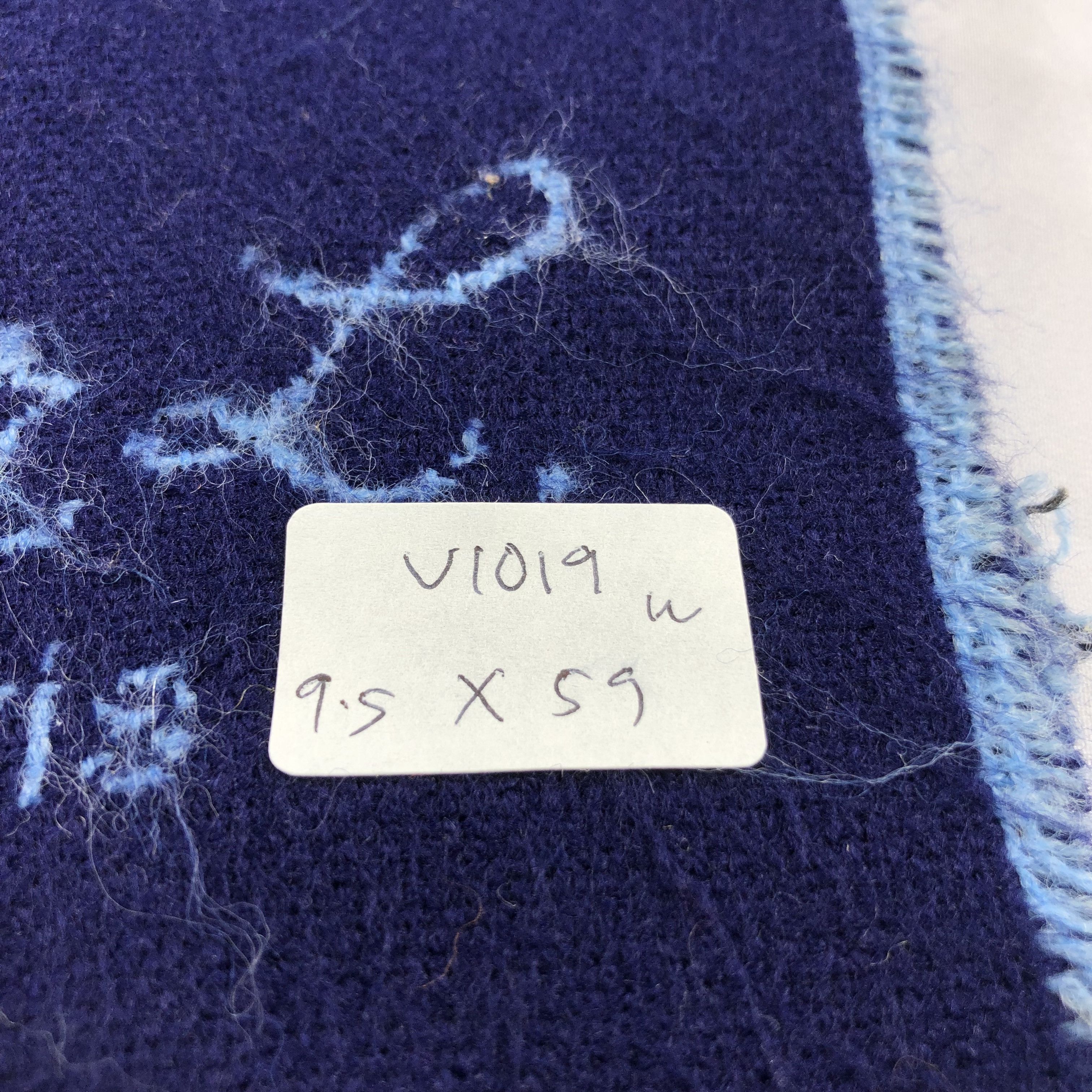 Vintage Roger L. Paris Wool Scarf Muffler V1019 Size ONE SIZE - 6 Thumbnail