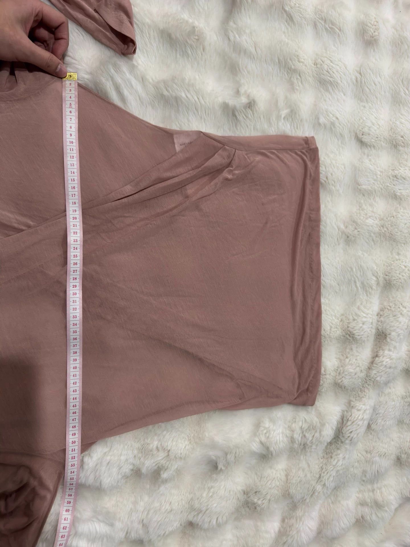 Saint Laurent Paris YSL Runway Pleated Deep V Organza Unisex L Size US L / EU 52-54 / 3 - 8 Thumbnail