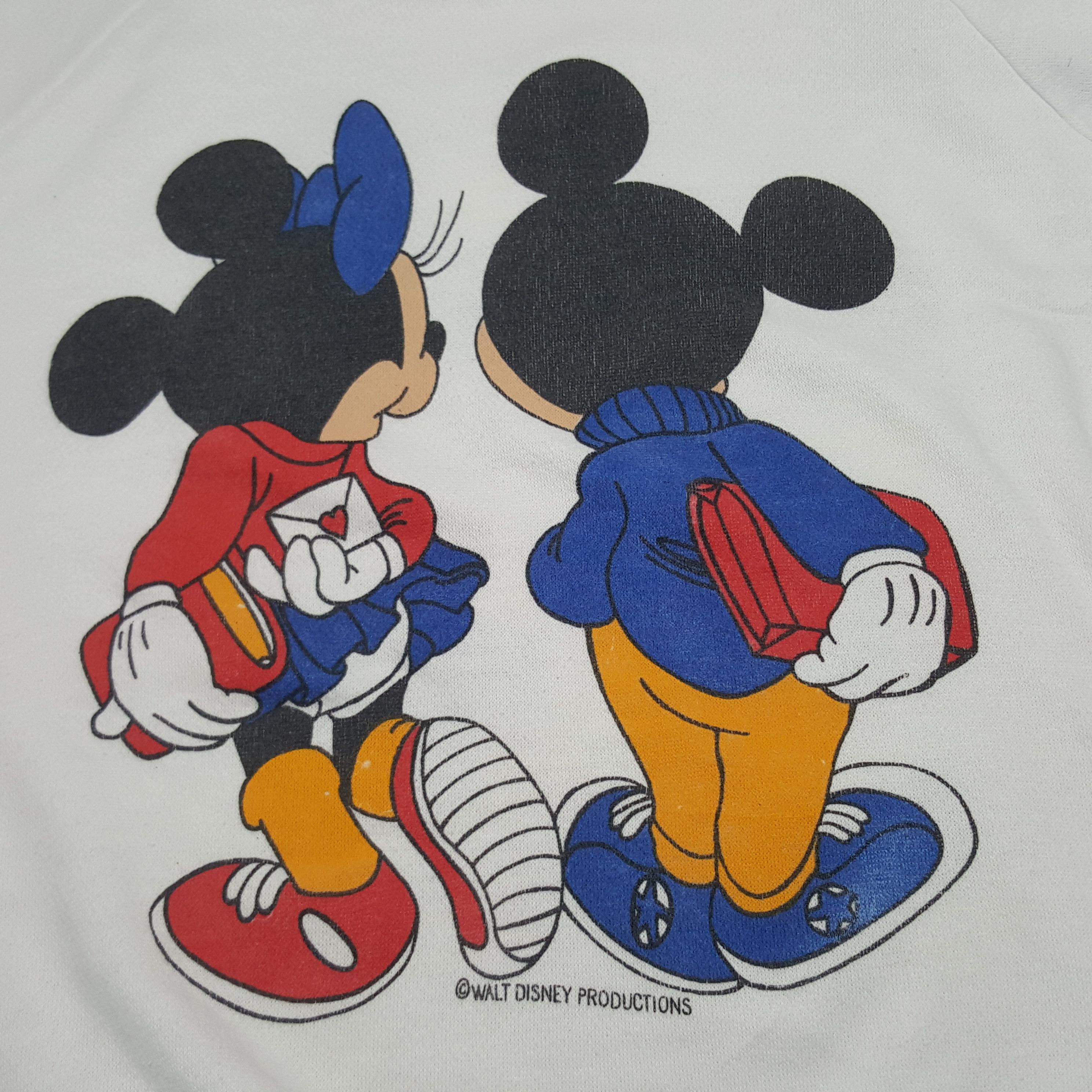 Cartoon Network × Mickey Mouse × Vintage Vintage Mickey Mouse Mirror Sweatshirt Size US M / EU 48-50 / 2 - 7 Thumbnail