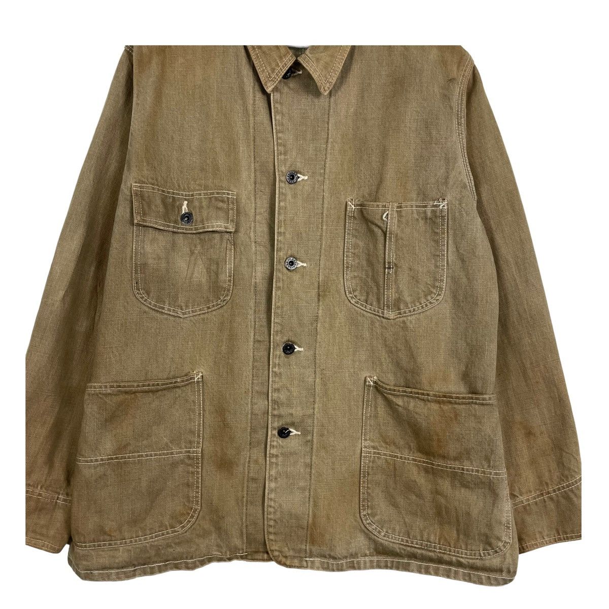 45rpm × Japanese Brand 💥JAPAN MADE CLS CHORE WORKER JEAN JACKET Size US L / EU 52-54 / 3 - 5 Thumbnail