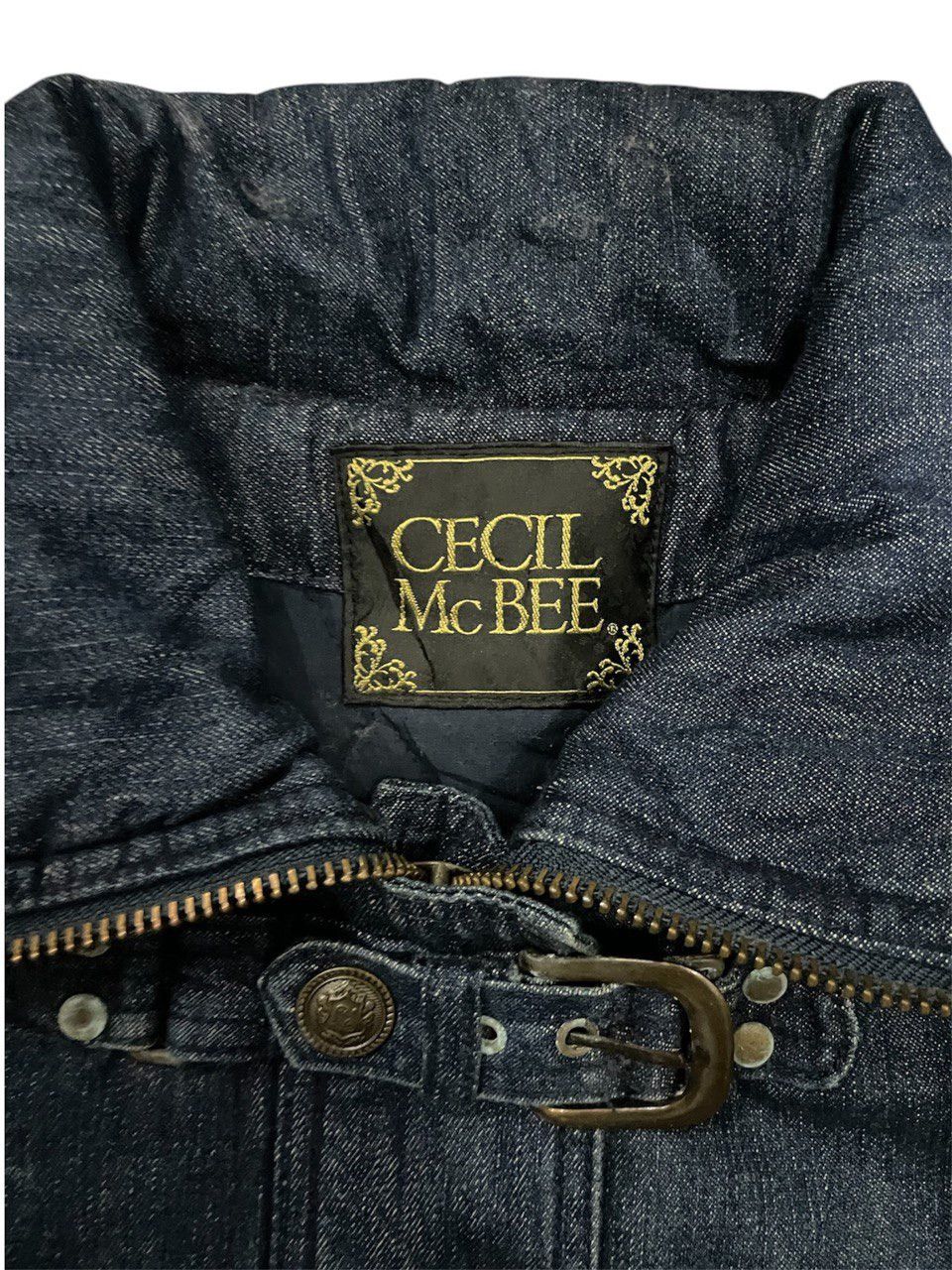 If Six Was Nine Cecil McBee Denim Jacket Size US M / EU 48-50 / 2 - 4 Thumbnail