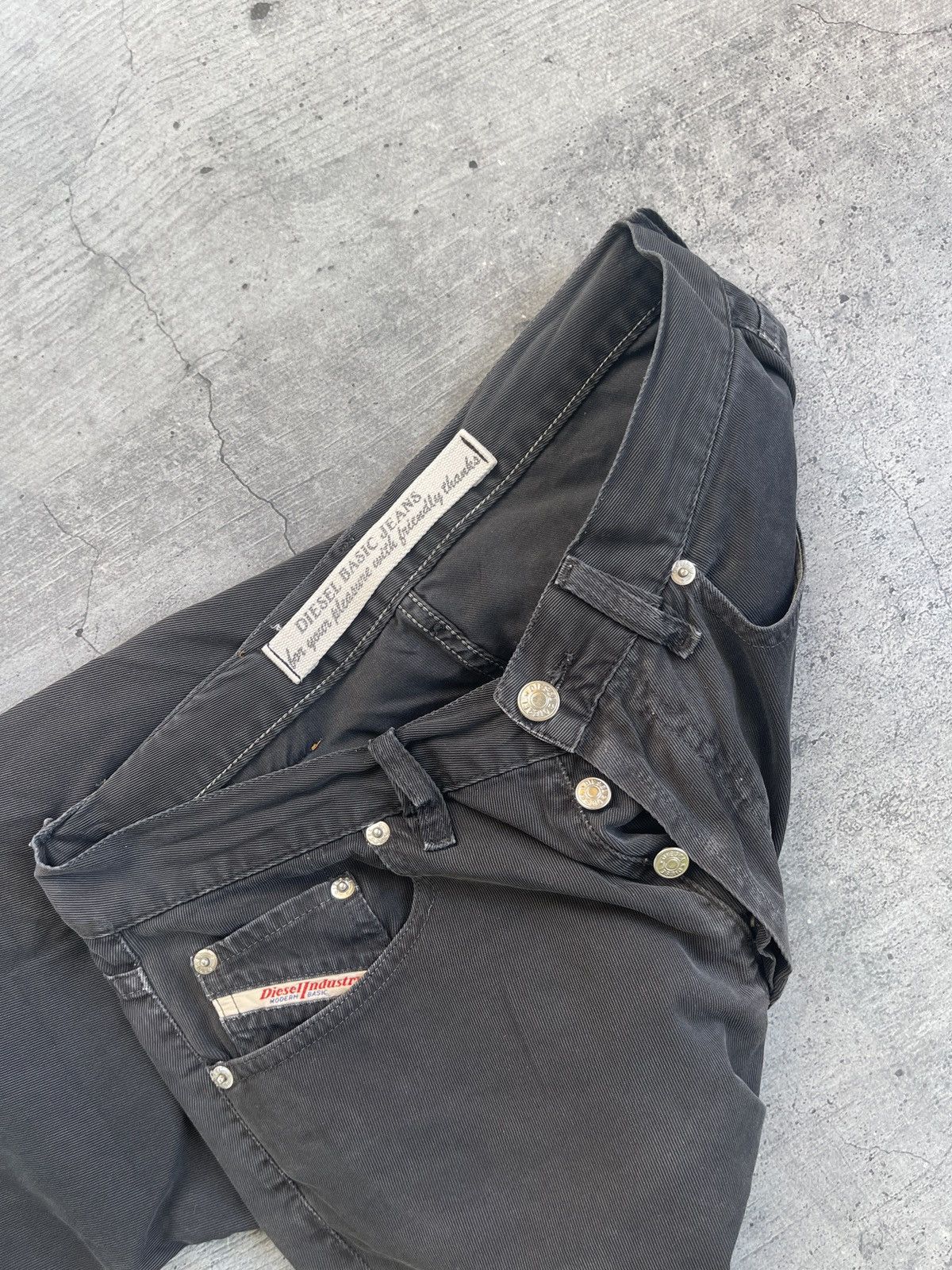 Diesel Mens Vintage diesel jeans denim y2k pants Size US 31 - 5 Thumbnail
