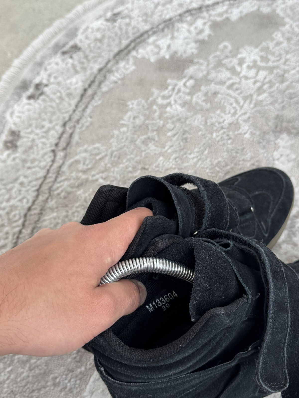 Isabel Marant Y2K Isabel Marant Style Sneakers Black Opium Avant-Garde Size US 9 / IT 39 - 8 Thumbnail