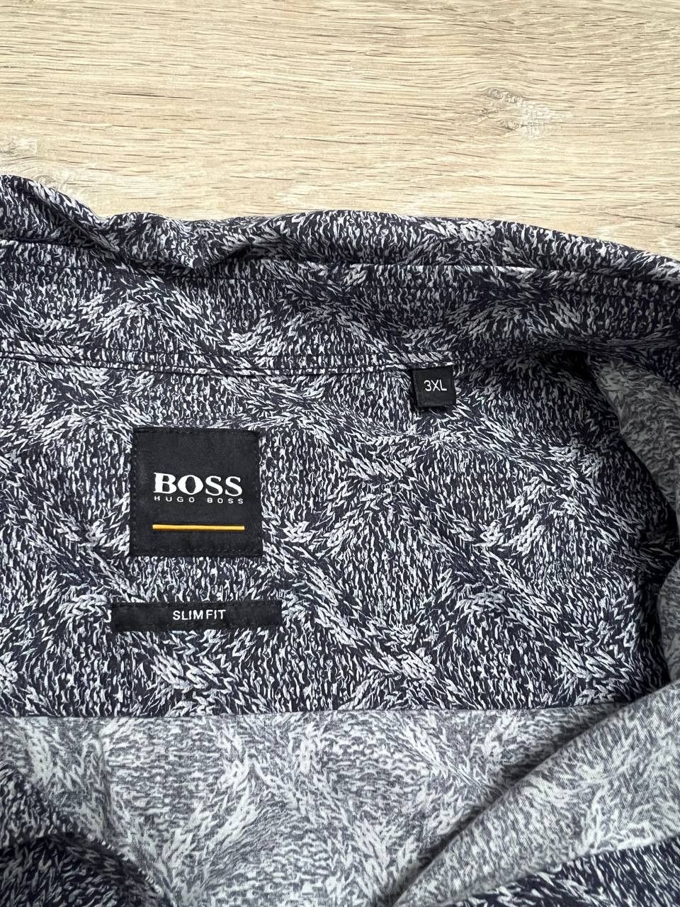 Hugo Boss Hugo Boss Slim Fit Long Sleeve Dress Shirt Mypop 3XL Size US XXL / EU 58 / 5 - 10 Thumbnail