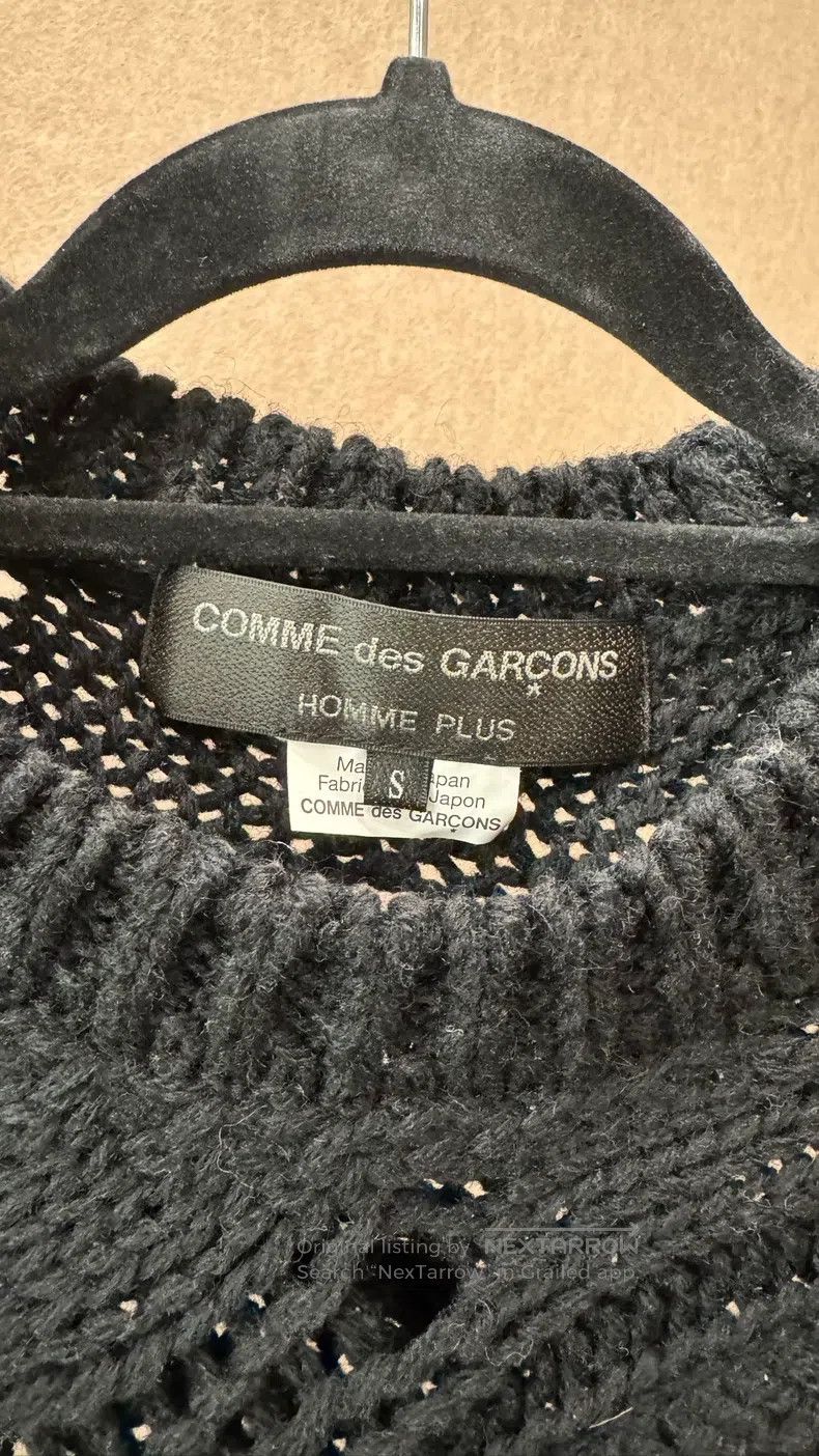 Comme des Garcons Comme Des Garcons Distressed sweater, size S Size US S / EU 44-46 / 1 - 3 Thumbnail