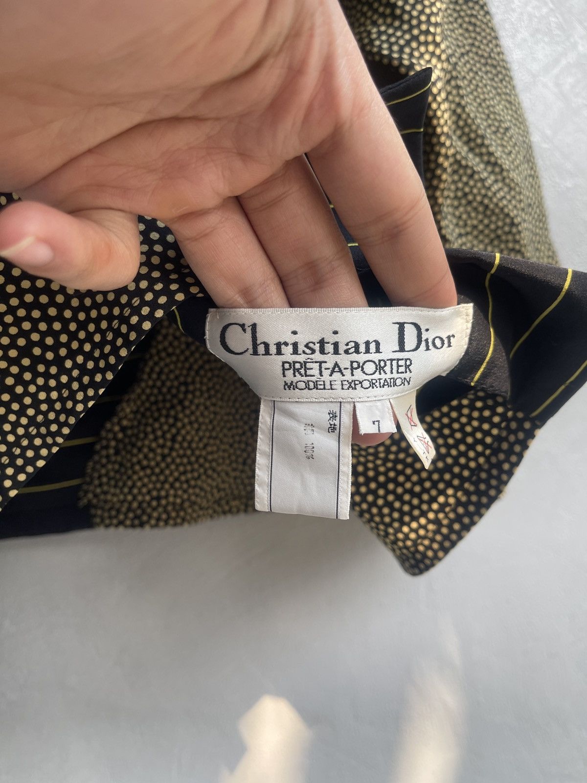 Dior Christian Dior Mixed Print Panel Shirt Size US M / EU 48-50 / 2 - 5 Thumbnail
