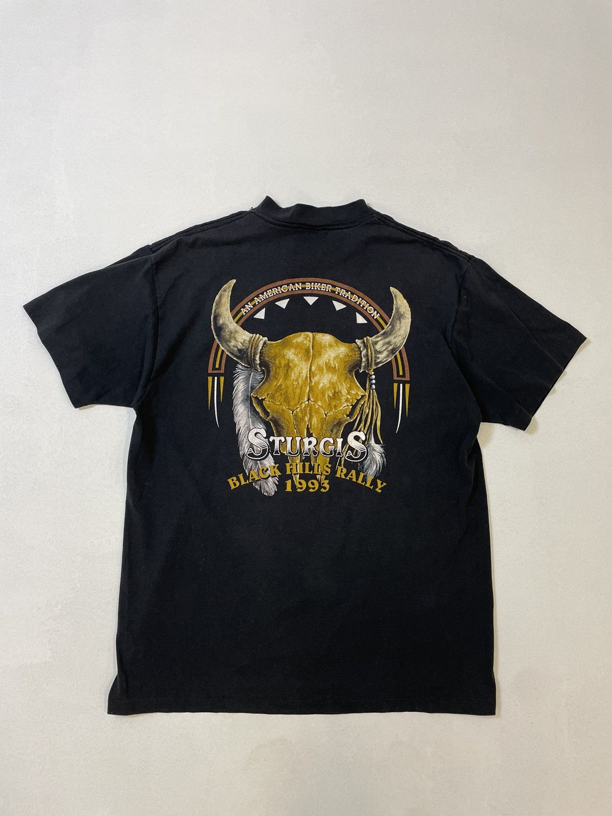 Harley Davidson × Vintage Vintage 1992 Sturgis Wild as The Wlnd American Biker - XL Size US XL / EU 56 / 4 - 7 Thumbnail