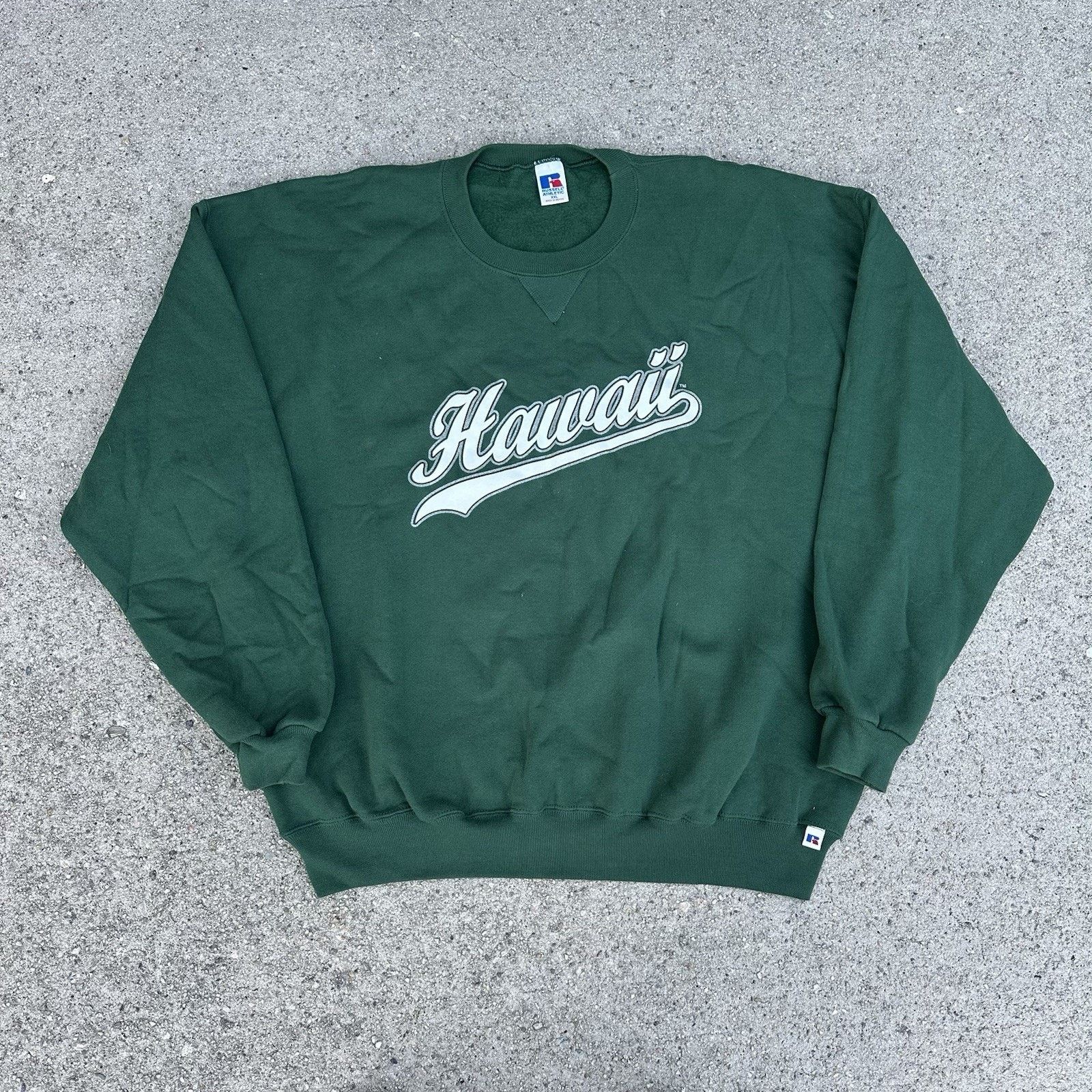 NCAA × Russell Athletic × Vintage Vintage Russell Athletic Hawaii Rainbow Warriors Sweatshirt Size US XXL / EU 58 / 5 - 2 Thumbnail