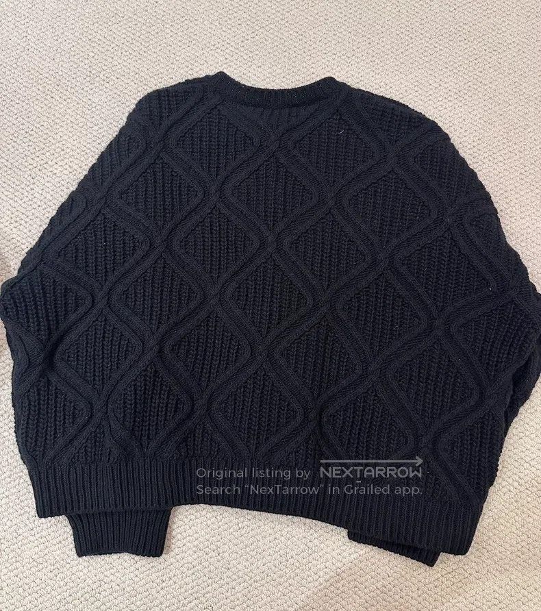 Valentino Valentino Black knitted willow studded cardigan Size M / US 6-8 / IT 42-44 - 5 Thumbnail