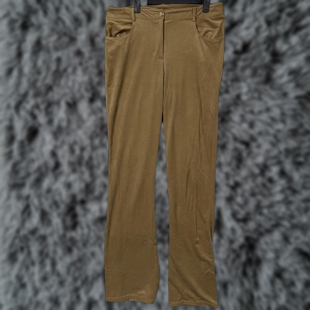 Vintage VINTAGE SnoSkins Pants Women 10 Tan Bootcut Khakis Bohemian Casual Women Size 32" / US 10 / IT 46 - 1 Thumbnail