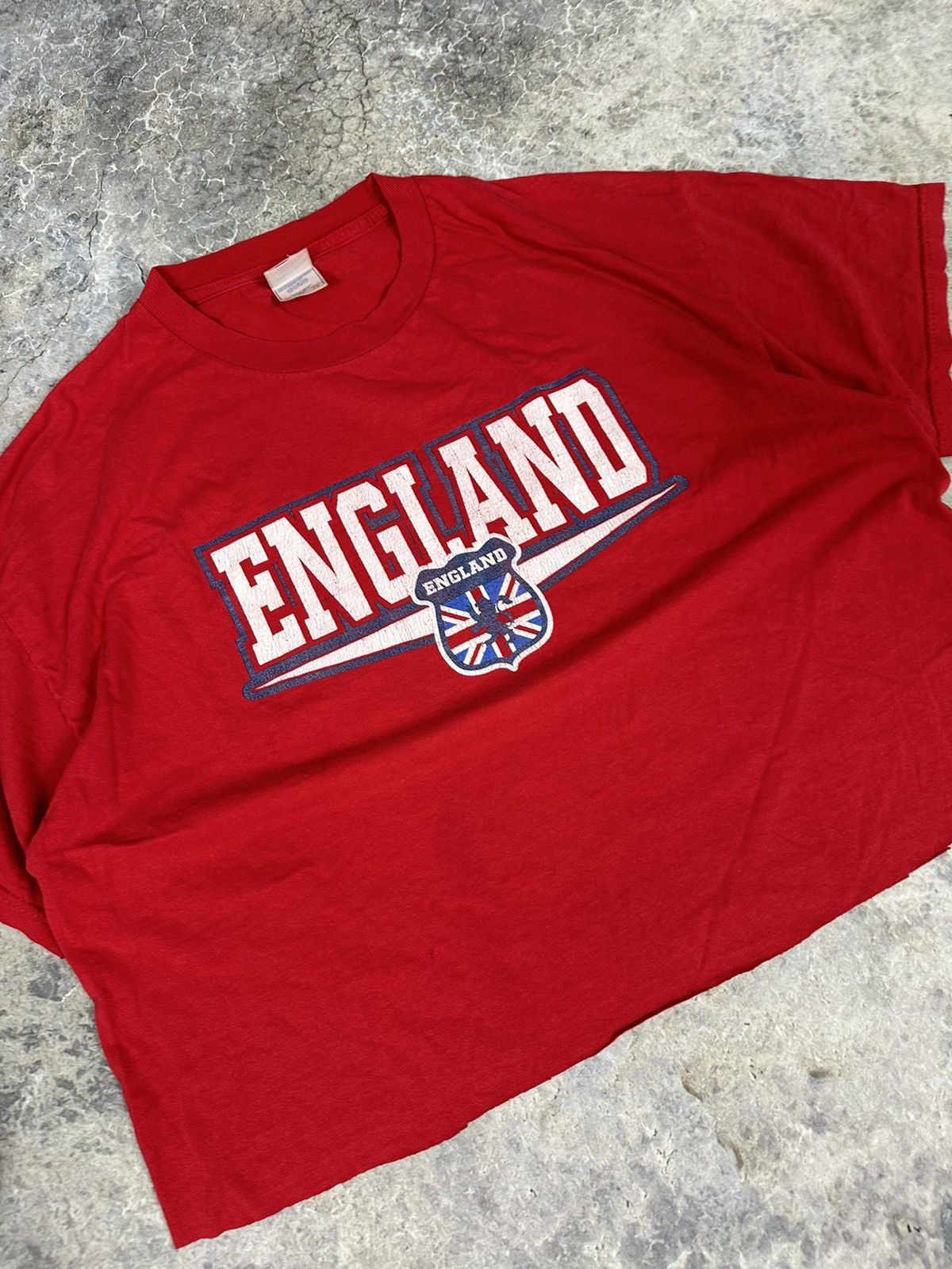 Vintage Vintage England Cropped Tee Size US XL / EU 56 / 4 - 3 Thumbnail