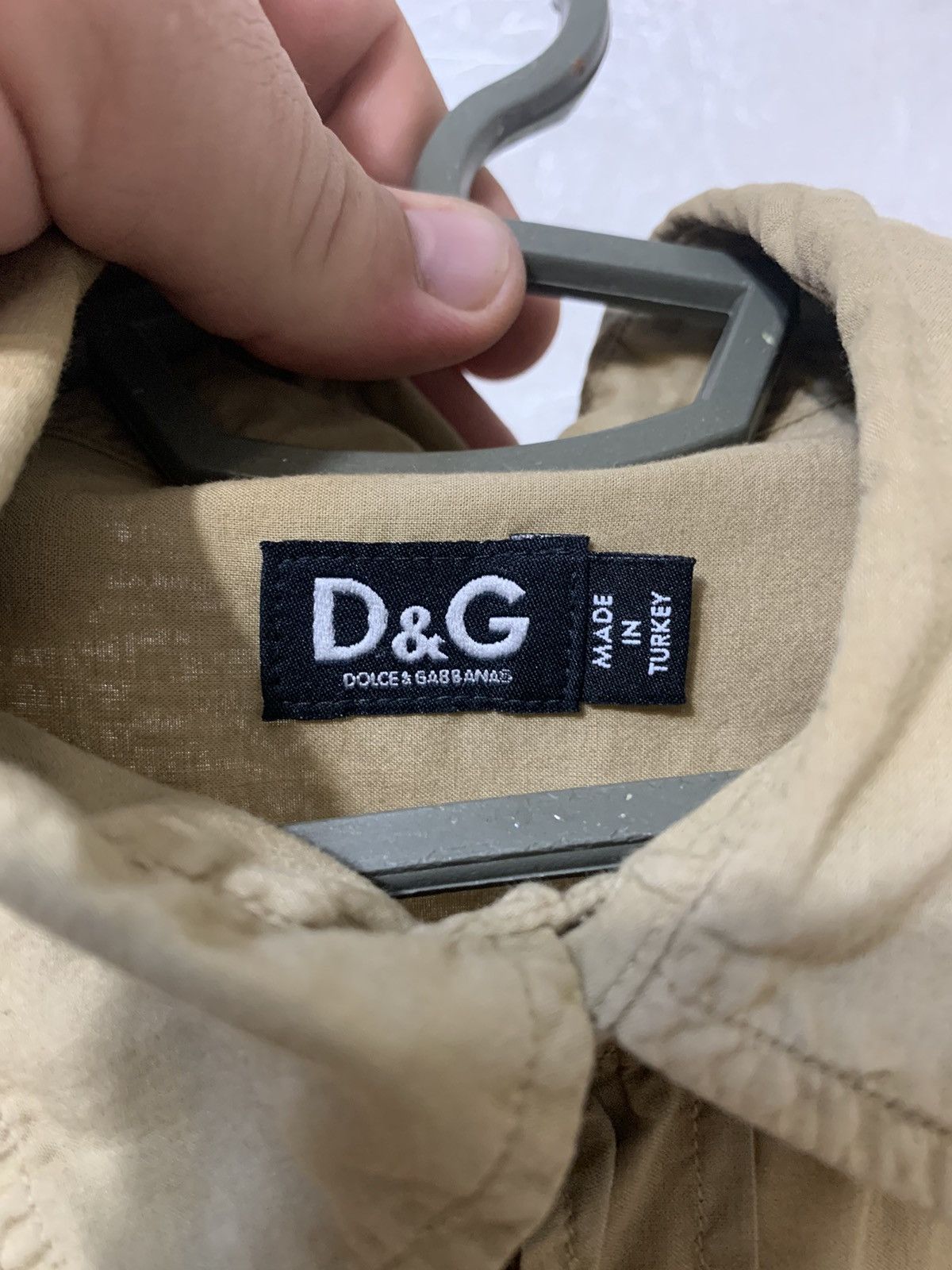 Dolce & Gabbana × Vintage Dolce & Gabbana Vintage Double Pocket Shirt Button Up Size US M / EU 48-50 / 2 - 8 Thumbnail