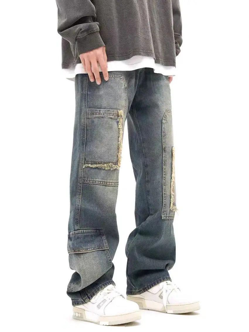 Designer × Japanese Brand Vintage Hip Hop Street Loose Casual Pants Size US 32 / EU 48 - 1 Thumbnail