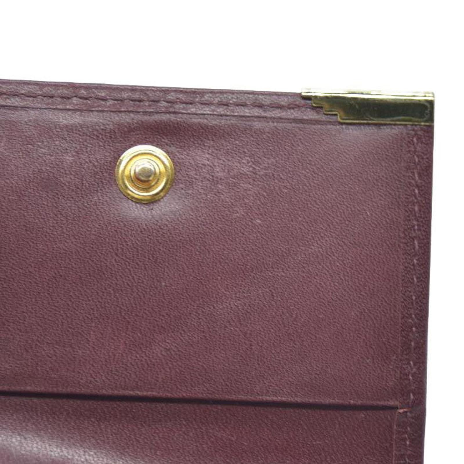 Givenchy Givenchy Burgundy with Gold Hardware Coin Purse Size ONE SIZE - 12 Thumbnail