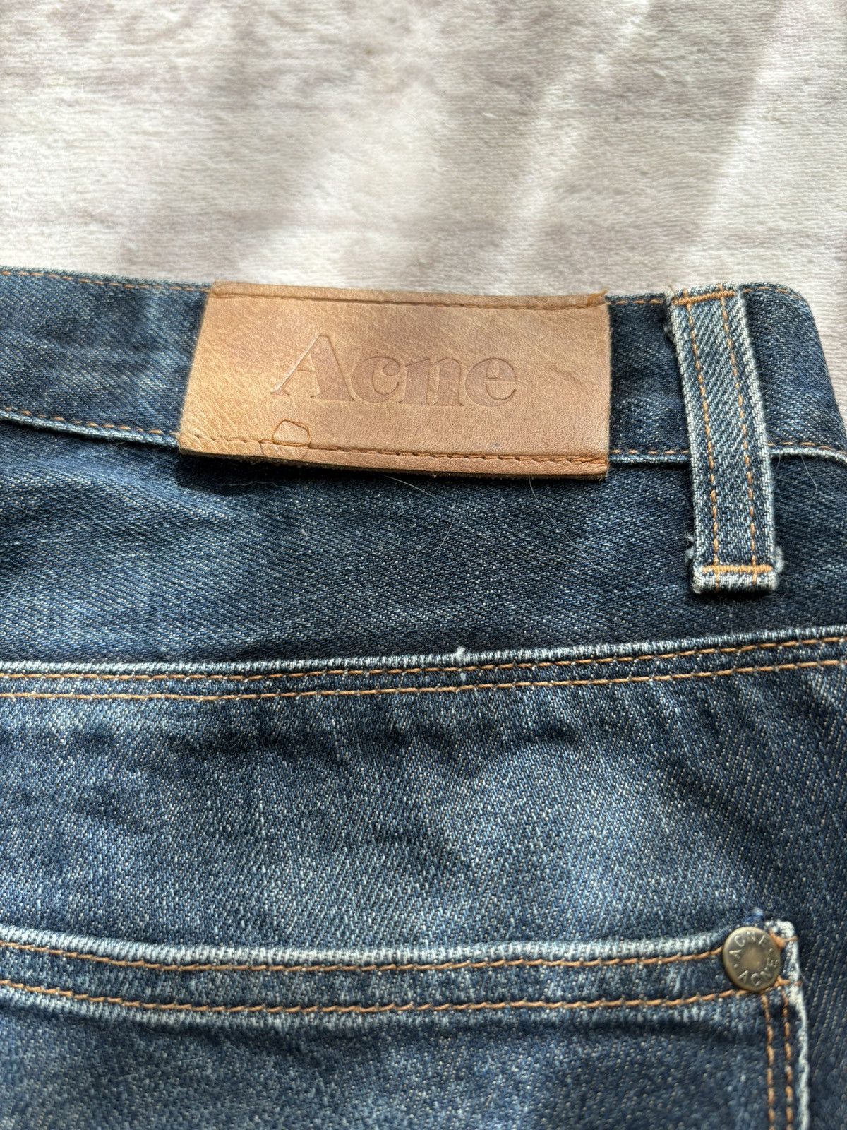 Acne Studios Acne Studios Max Raw Denim Jeans Size US 30 / EU 46 - 9 Thumbnail