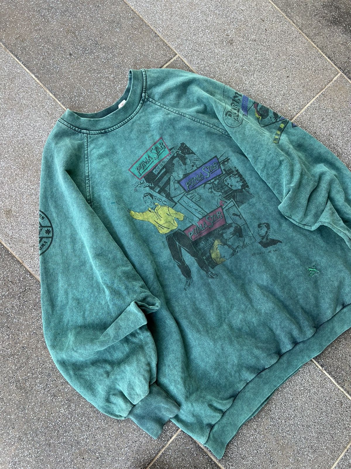 Puma × Vintage Avantgarde Zip Hoodie Puma Star Vintage 90s Rare Logo Size US XL / EU 56 / 4 - 6 Thumbnail