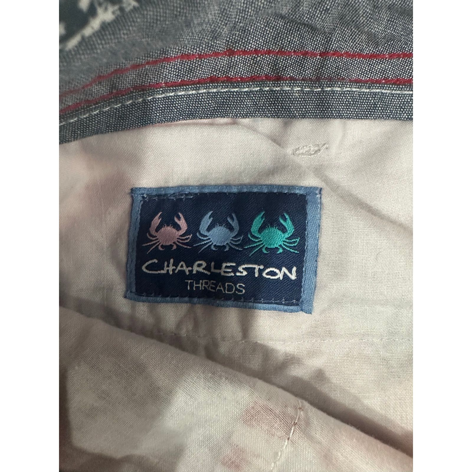 Other Charleston Threads “Country First” Shorts. Button Size 38 Size US 38 / EU 54 - 3 Thumbnail