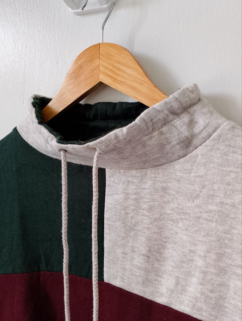 Vintage Vintage PRESTIGE GLOBAL Colour Block Rayon Sweatshirt Size US M / EU 48-50 / 2 - 5 Thumbnail