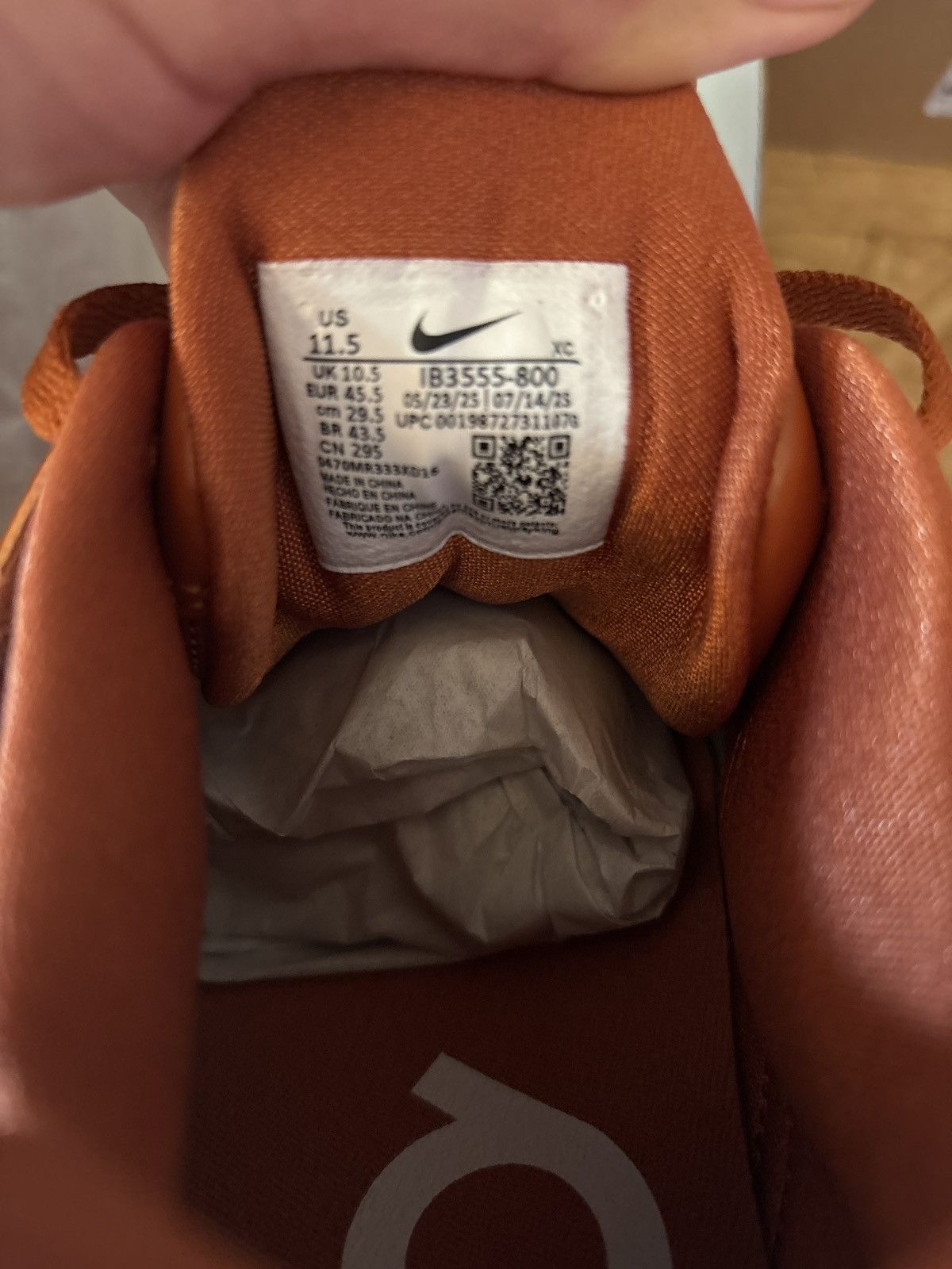 Nike Nike KD 4 Texas Longhorns Size 11.5 Mens Size US 11.5 / EU 44-45 - 7 Thumbnail