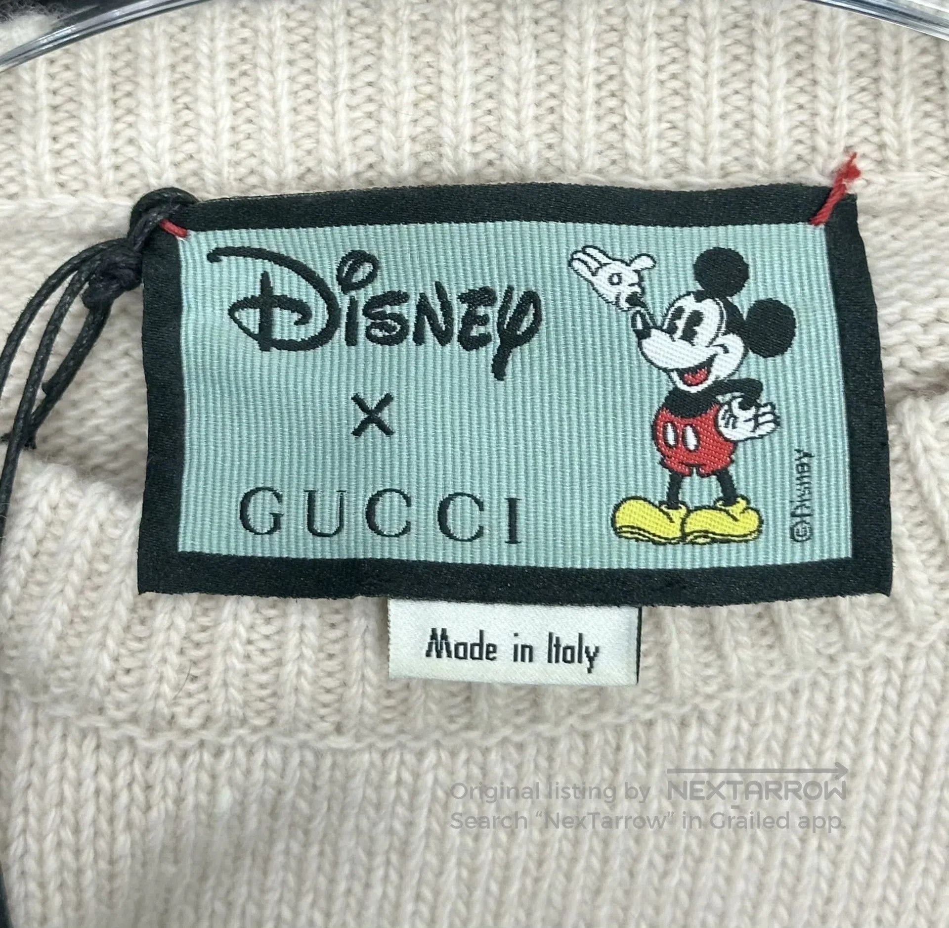 Gucci Guicci Mickey wool knitted sweater| Size S / US 4 / IT 40 - 3 Thumbnail