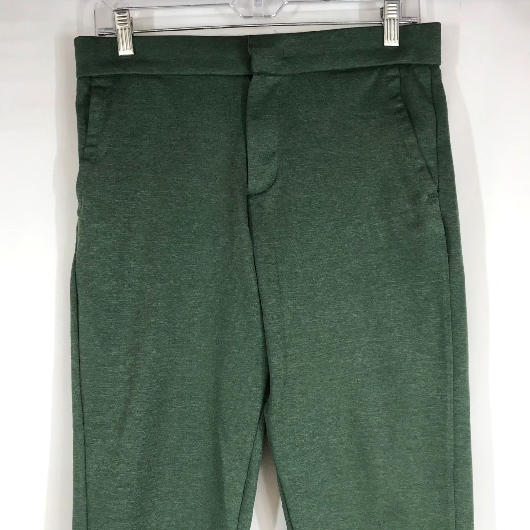Bonobos Bonobos Mens Tapered Knit Trouser Pants Forest Green Short Size S Elastic Back Size US 29 - 2 Thumbnail