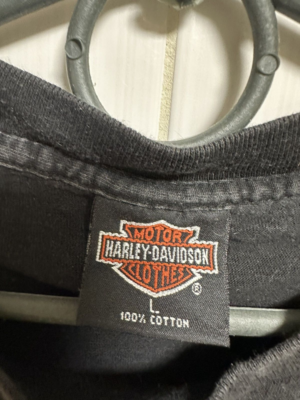 Harley Davidson × Vintage Vintage Harley Davidson The Last Great American 80s 1988 Size US L / EU 52-54 / 3 - 4 Thumbnail